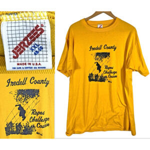 Iredell County North Carolina T Shirt Sz 2XL XXL Single Stitch Jerzees USA Made